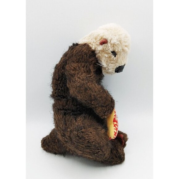 Vintage Applause Otter with Starfish Plush Stuffed Toy Animal 14" - Picture 2 of 4